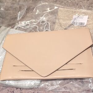 Alberta Di Canio Leather Clutch Made In Italy